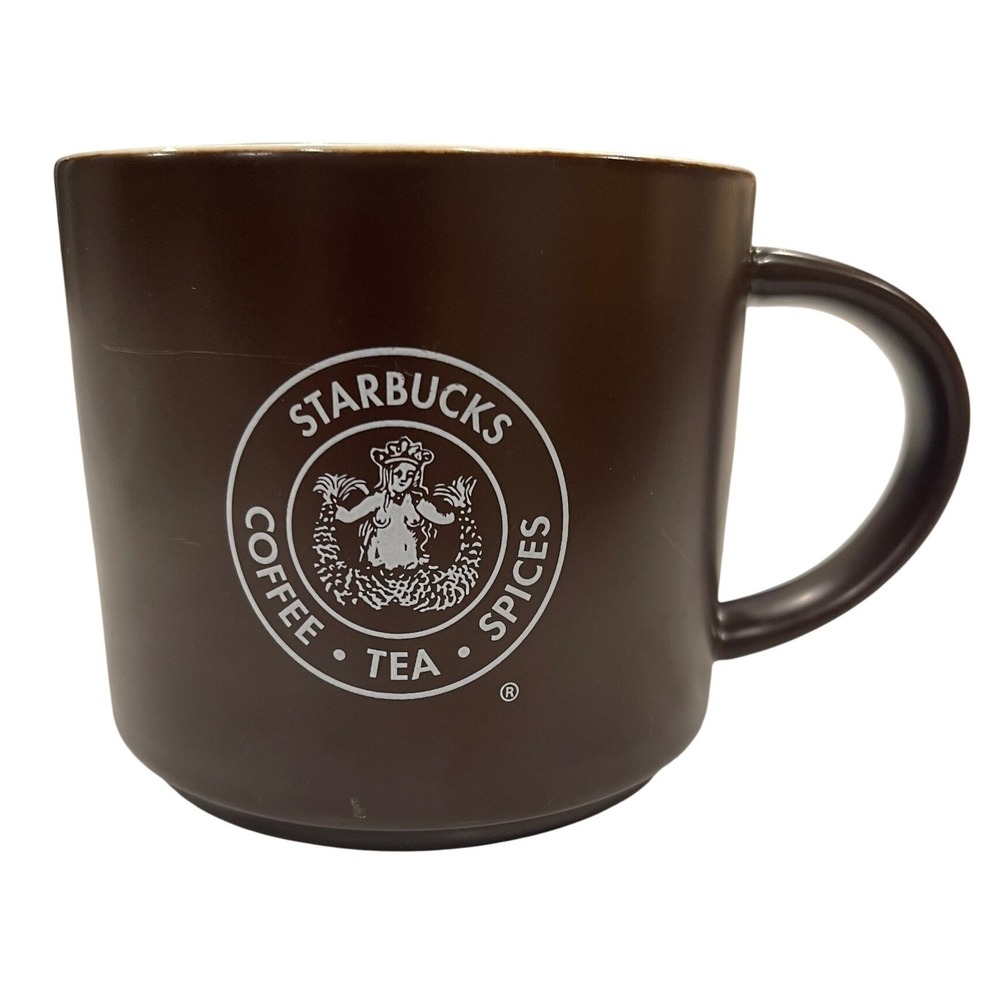 Starbucks Pike Place Market Seattle 1st Store Brown Mermaid Logo Mug 14oz 2016
